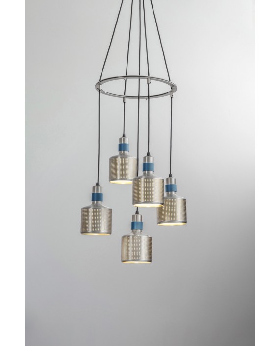 Bert Frank Riddle Cluster 5 Pendant Lamp